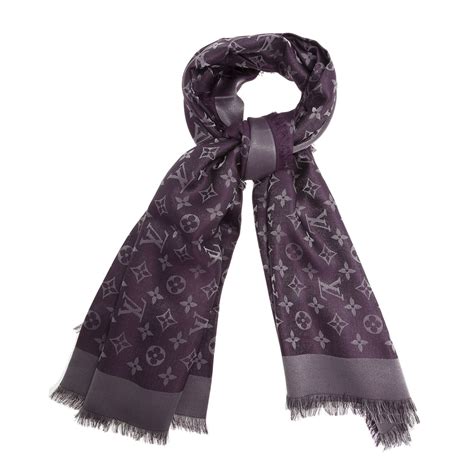 louis vuitton purple silk scarf|louis vuitton silk scarf bandana.